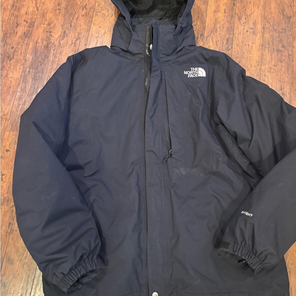 The North Face Black Performance Jacket Insulated Water-Resistant